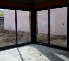 Maison hors eau et air , à peine 2 mois le début des travaux !