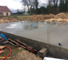 Dalle et vide sanitaire