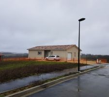 Terrassement, remise des terres et gravier