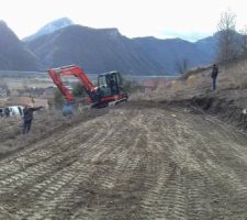 Création de la plateforme de la maison