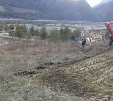 Création de la plateforme de la maison