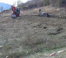 Création de la plateforme de la maison