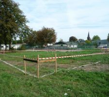 Mise en place des chaise