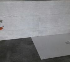 Faïence de notre salle d'eau