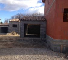 Dalle du garage