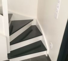 Changement couleur escalier