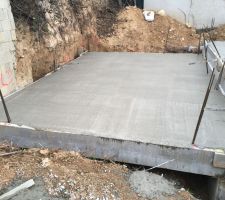 Dalle du garage