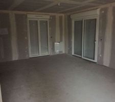 Futur s&eacute;jour et salle &agrave; manger