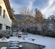 La maison sous la neige