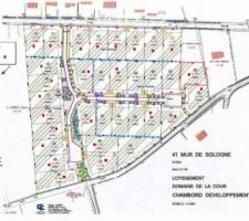 Notre terrain le num&eacute;ro 32 (entour&eacute; en rouge)