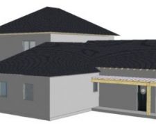 Plan 3D de notre futur maison