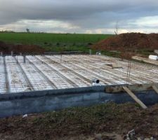 Vide sanitaire terminé, plus qu'a coulé