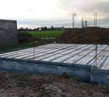 Vide sanitaire terminé, plus qu'a coulé