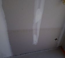 Placo chambre rdc