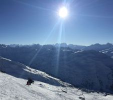 On était bien en haut hier!!!