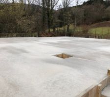 Dalle plancher &eacute;tage