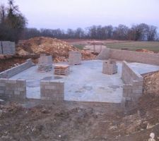 Ma&ccedil;onnerie sous-sol