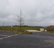 Vue entr&eacute;e terrain