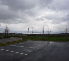 Vue depuis terrain, Sud