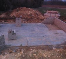 Ma&ccedil;onnerie sous-sol