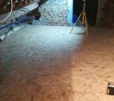 Etage - plancher OSB