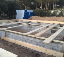Livraison de la maison en kit!