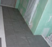 J 246, la salle de bain ... en cours