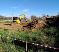 Terrassement en cours