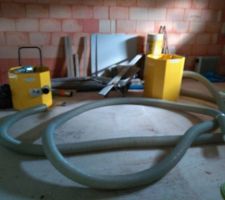 Fin du remblaiement (quand même isolation des combles du garage)