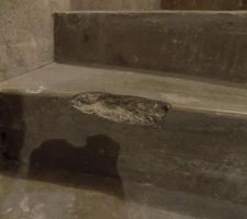 Quand on veut &eacute;conomiser un peu de ciment, forc&eacute;ment &ccedil;a ne tient pas...