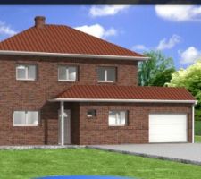 Voilà notre maison. Nous avons hâte...
Merci à Mme Toudma pour sa patience, ses conseils et sa disponibilité.