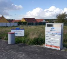 Affichage du permis de construire. YOUPI !!! Maintenant il faut attendre les délais pour un recours éventuel.(MCT respecte les délais)