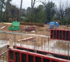 Coffrage du vide sanitaire