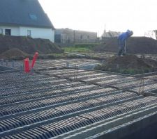 Fondation de 60 cm environ pour vide sanitaire