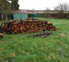 &ccedil;a y est le bois est enfin rang&eacute;