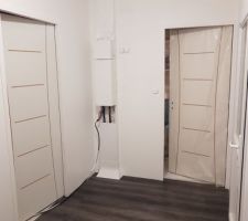 Sol et peinture du cellier