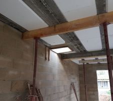 Ourdies poutrelle a gauche le long du mur ...mais pas au fond de la photo!! pourquoi?
avez vous un avis la dessus?