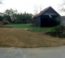 Busage du foss&eacute;, acc&egrave;s chantier agrandit