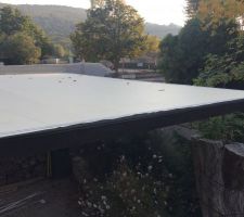 Abri Voitures homemade ... 0? (récup. boulot!)