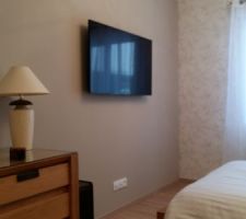 Notre chambre enfin terminée.... sans fuite au plafond...