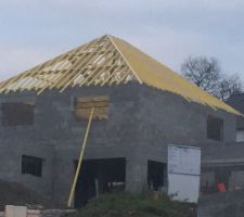 La maison prend forme