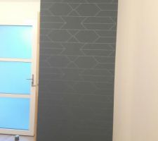 Papier peint de l'entr&eacute;e