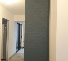 Papier peint de l'entr&eacute;e