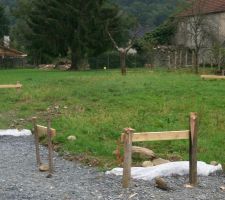 Ah je crois que le terrasement va bientot commencer, il n'attend plus que l'eau