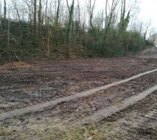 Désouchage du terrain