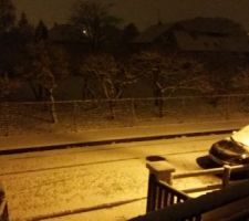 Neige en Touraine