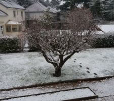 Neige en Touraine