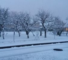 Neige en Touraine