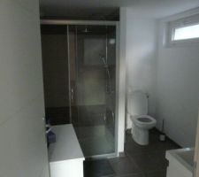 La salle de bain du sous-sol