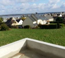 Vue de la terrasse accessible